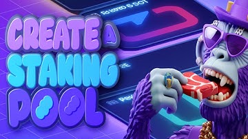 Create a Staking Pool for your Token in 1 Minute! Example on BASE Network.