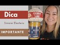 DICA IMPORTANTE substituir o fio Crochê