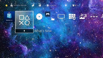 Space Cloud - PlayStation 4 Dynamic Theme