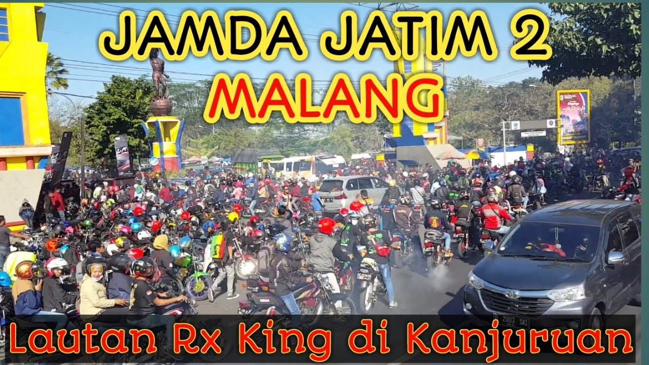 JAMDA 2 JATIM - LAUTAN RX KING ( MEMADATI LAPANGAN KANJURUAN )