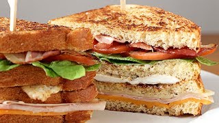 Cómo hacer sandwich club - Receta fácil y rica