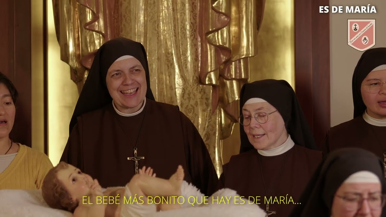 Villancico ES DE MARÍA. Carmelitas Samaritanas del Corazón de Jesús.