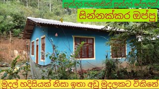 සුන්දර පලාතකින් ඉතා අඩුවට දේපලක් | House for sale in Kappetipola Kandy Sri Lanka