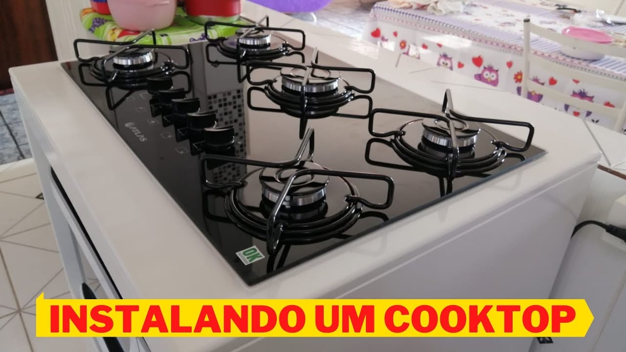 COOKTOP - como medir o corte e instalar (BALCÃO DE MDF)