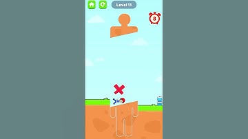 Slice To Save game shorts video 🚽 Level 11