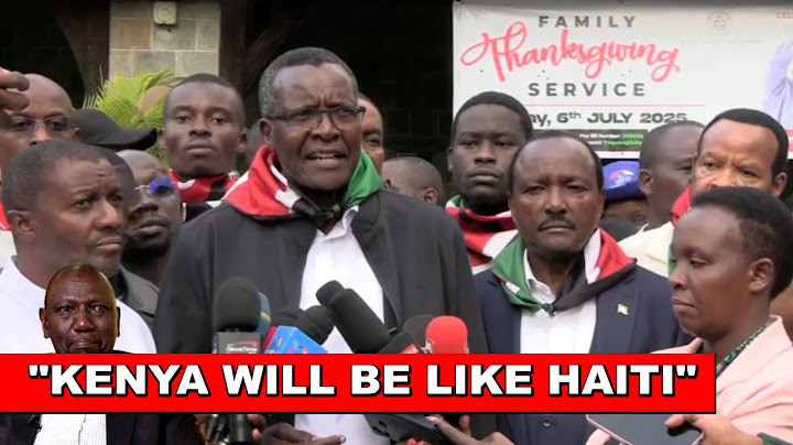 KIMEUMANA! Listen to Kalonzo Musyoka & Maraga warning to Ruto today about Wednesday GEN Z Maandamano