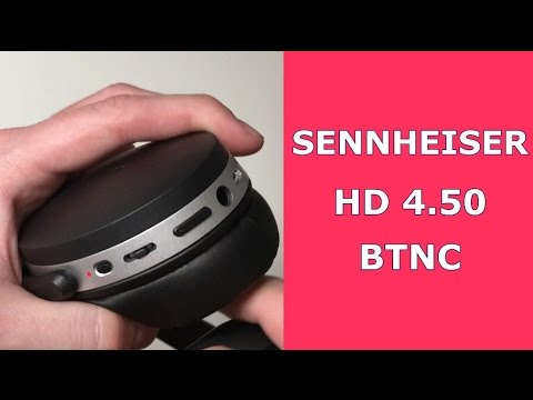 Sennheiser HD 4.50 BTNC Test \u0026 Unboxing ✓ - YouTube