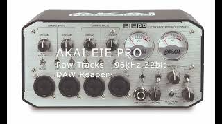 AKAI EIE PRO - Recording Test - Blues Jam - NO EQ | NO FX on Guitar / Mix