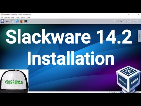 Slackware 14.2 Installation + Guest Additions on Oracle VirtualBox [2017]