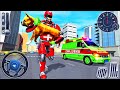 Animal Rescue Robot Hero Mission Emergency Ambulance Animal Rescue Robot Hero Mission Emergency Ambulance
