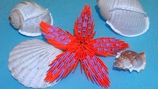 Как сделать морскую звезду оригами из модулей видео урок-схема Как сделать морскую звезду оригами из модулей видео урок-схема