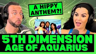 THEY'RE BRINGING THE LOVE ON THIS ONE! First Time Hearing 5th Dimension  Age of Aquarius Reaction!