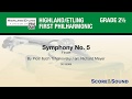Symphony no 5 arr richard meyer  score  sound