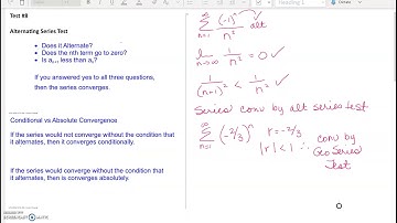Alternating Series Test