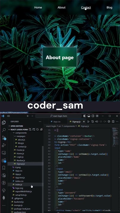 Create a Stylish Login & Signup Page using HTML & CSS | Step-by-Step ...
