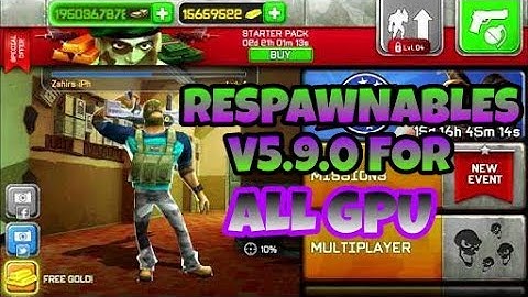 RESPAWNABLES V5.9.0 FOR ALL GPU [HACK APK MOD] ( UNLIMITED COINS & UNLIMITED....
