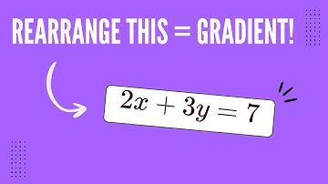 If you can rearrange this one line, you can find any gradient — ready to try it?