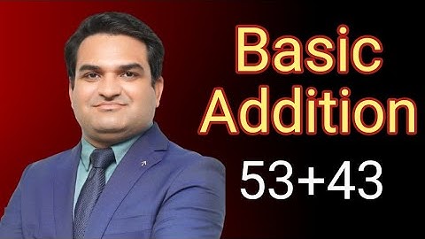 Basic Concept of Addition | KHURRAM SHEHZAD MUGHAL | Urdu | Hindi