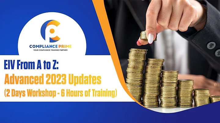 EIV From A to Z: Advanced 2023 Updates (2 Days Workshop - 6 Hours of Training)