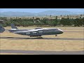 Stunning Landing of the World's Biggest Cargo Plane - ANTONOV An-225 Mriya