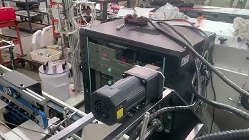 Automatic Popcorn Box Gluing Machine ZH 900P (Spray Glue System & Plasma Gun)