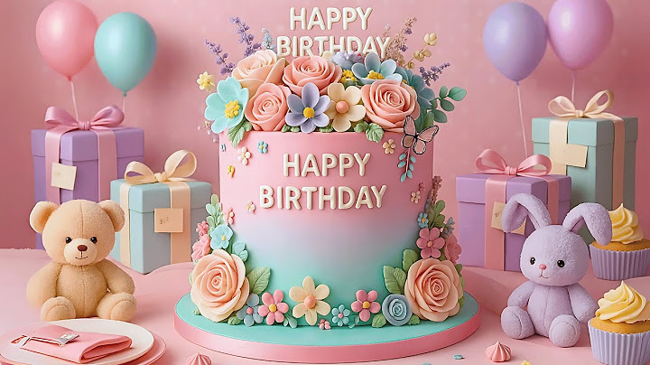 Happy Birthday to You Remix – EDM Birthday Song