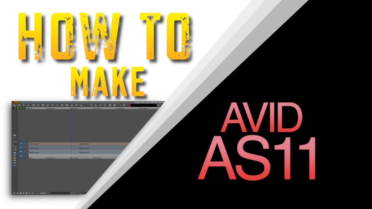 HOW TO MAKE AN AVID AS11 DELIVERABLE - YouTube