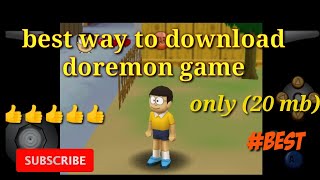 Best way to download doremon unreleased game || only (20mb) || # best