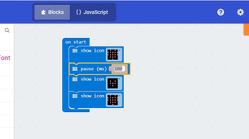 การทำหัวใจกระพริบ โดยใช้คำสั่ง basic ในโปรแกรม microbit