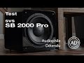  svs sb2000 pro  basses explosives pour audiophiles 