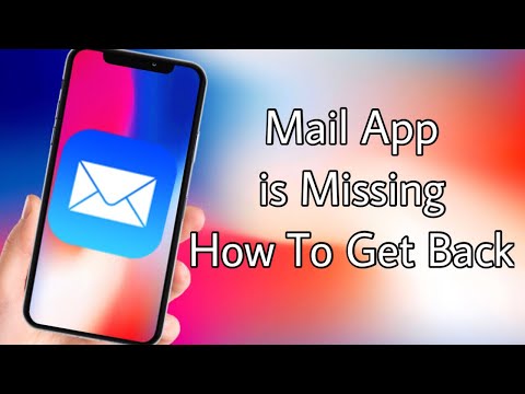 IPhone Mail App Missing ! How To Get Mail App IOS