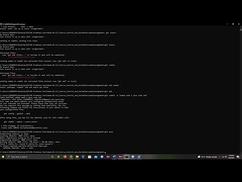 Week 1 Git and GitHub Assignment