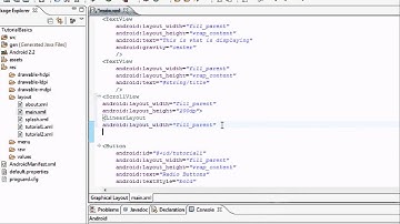 Android Tutorial _ Lessons 18  Creating a Scroll View.mp4