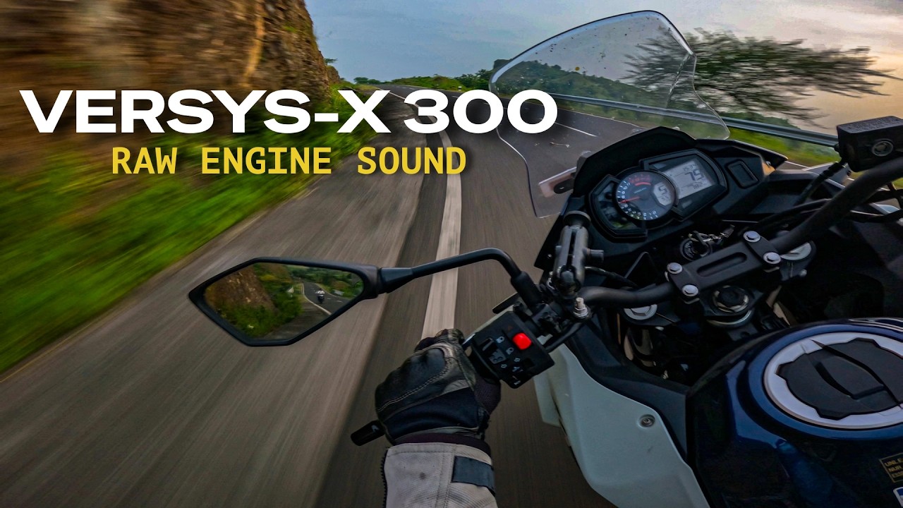 Kawasaki Versys-X 300 | Scenic Motorcycle Ride in India | RAW ONBOARD