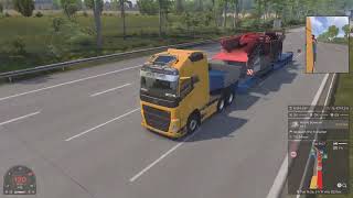 ETS 2 Giant Mobile Screener Transport | Extreme Heavy Cargo Challenge 🚛🔥#ETS2 #games #gameplay