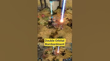 Double Orbital Bombardment #warhammer40k #games #gaming #dow2elite #dow2cinematic #dow2 #rts