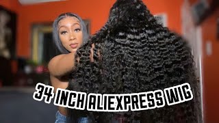 Aliexpress wig curly