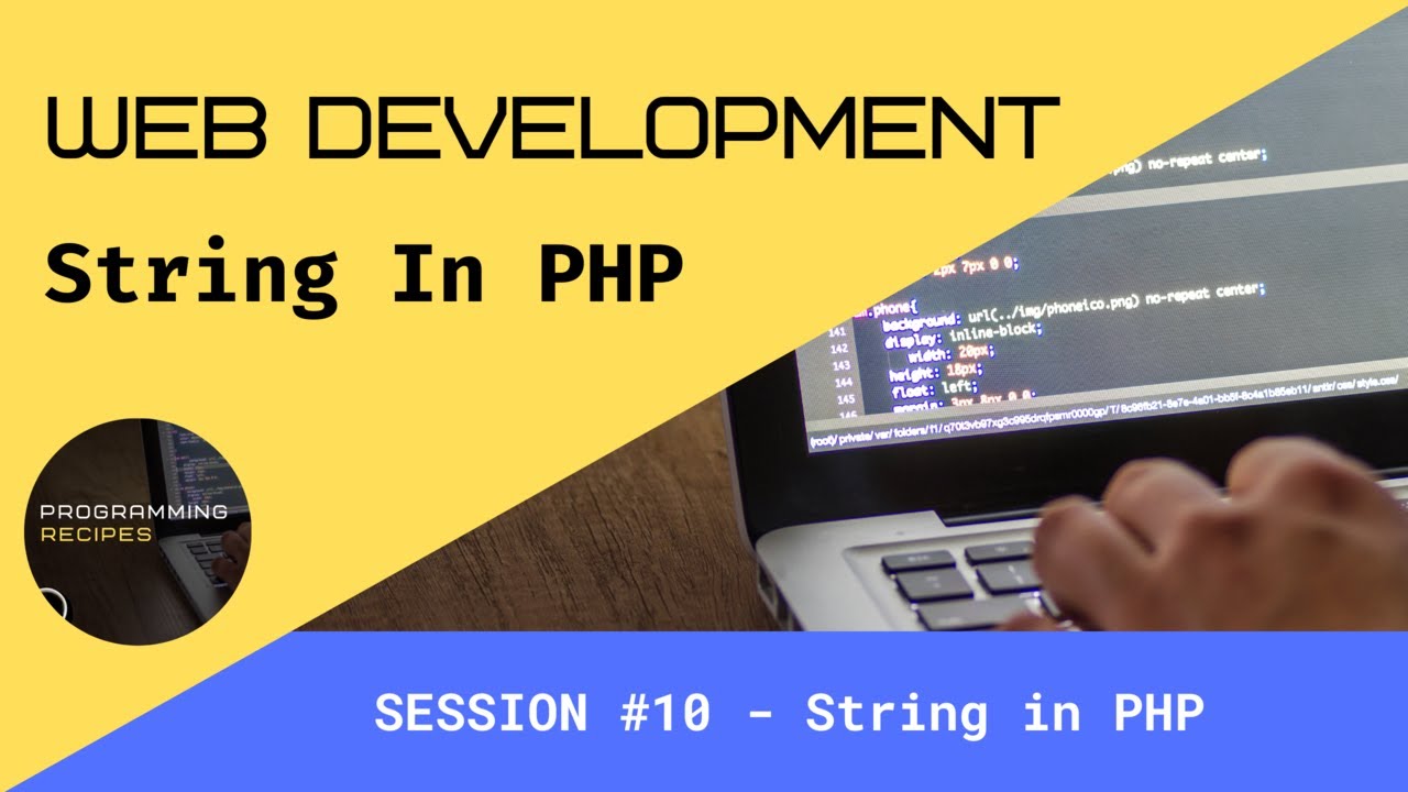 PHP tutorial for beginner | String and String Functions in PHP| PHP ...