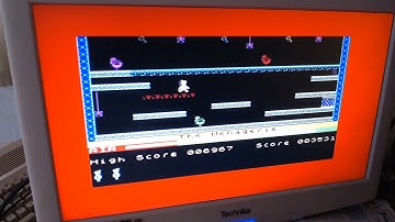ZX Spectrum Manic Miner play