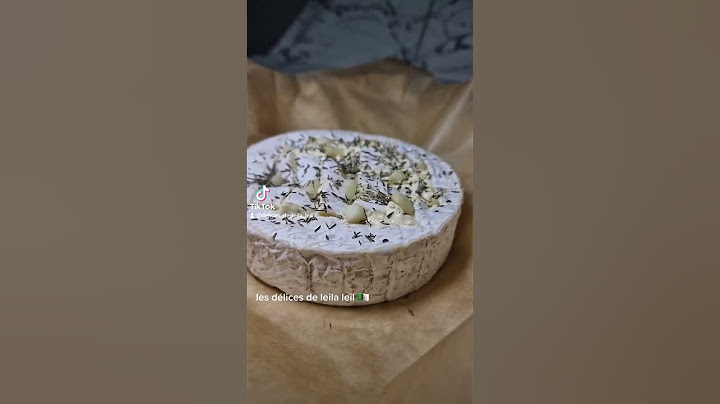 كومومبير في الفرن.         camembe au four aux noix et miel