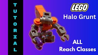 Build EVERY Halo Reach Grunt Class in LEGO! (Full Tutorial)