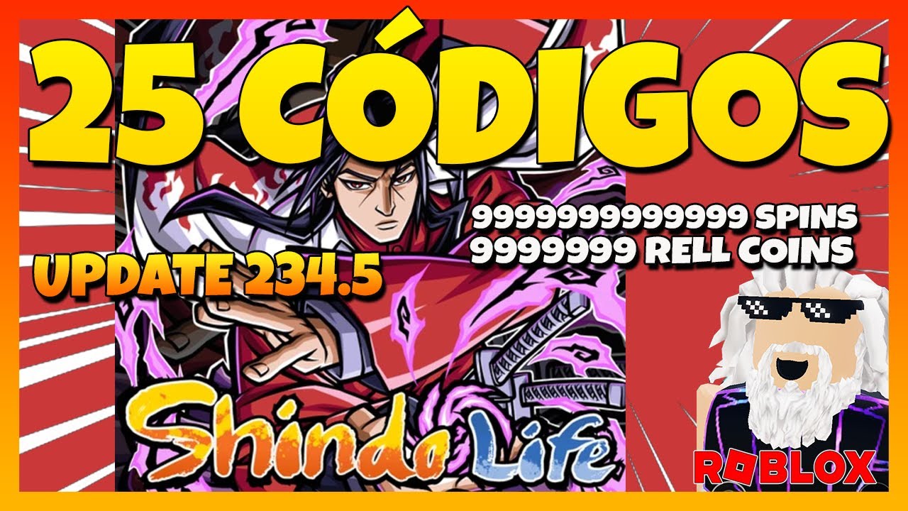 15 CÓDIGOS NUEVOS 25 CÓDIGOS de ⚡SHINDO LIFE⚡Update 234.5⚡Roblox 2024⚡ ...
