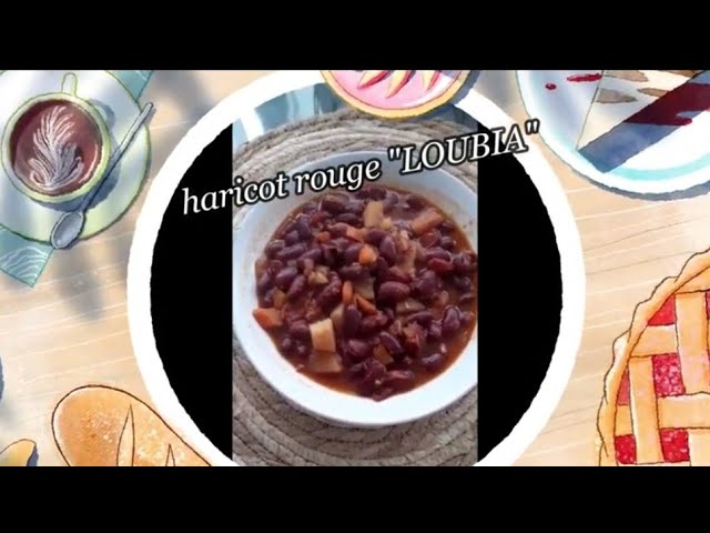 Recette - Soupe aux haricots rouges en vidéo 