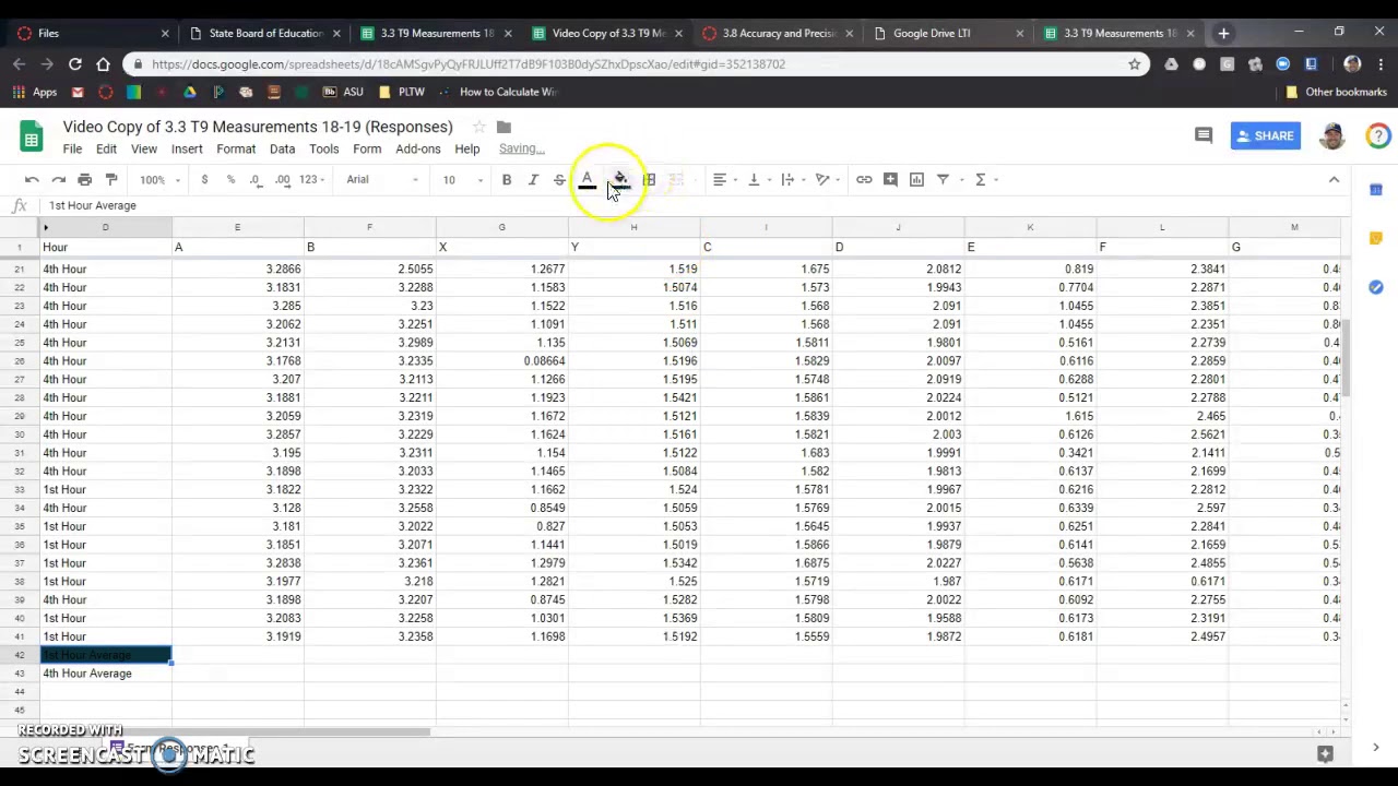 PLTW IED 3.8 Accuracy and Precision with T9 Measurements
