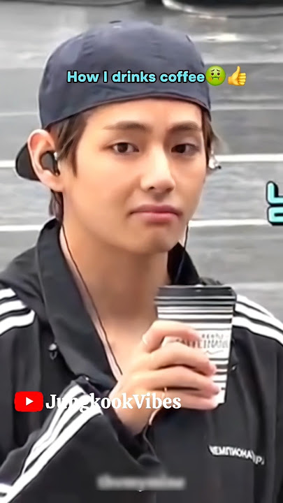 Jungkook Living for Coffee ☕😎 vs Taehyung Fighting for His Life 😂🤢 | BTS Funny Moments