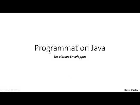 java - classes enveloppes (Wrappers Classes)