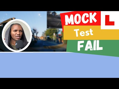 Learner fails test after stopping for Pedestrian UK - YouTube