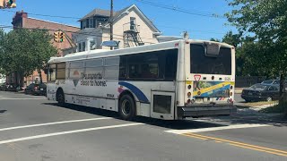 NJ Transit Bus On Board Ride: 601 College Of New Jersey (2010 NABI 416.15 5525)