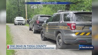Fugitive wanted in statutory rape case shot and killed by US Marshal in Tioga County