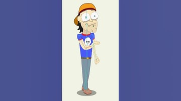 Goose Bro 2d walk cycle with bone rig. #2d_walkcycle #making_animation #short_walk_cycle